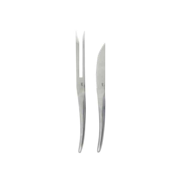 SP Set de couteau et fourchette à viande Blade