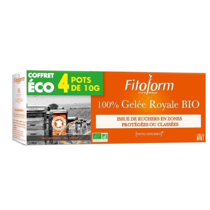 FITOFORM Gelée Royale Bio - 4 x 10 g