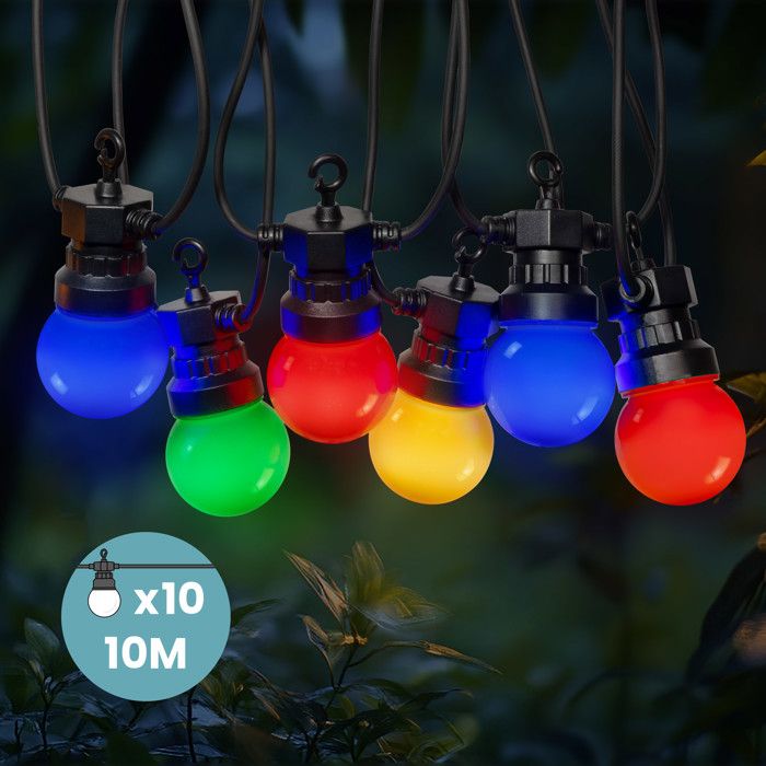 guirlande noel sans prise