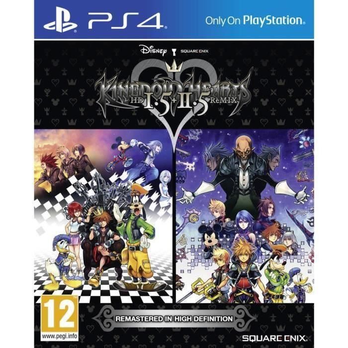 Kingdom Hearts HD 1,5 & 2,5 Remix PS4+2 LED Light Bar Skin ...