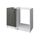 OBI Meuble bas angle de cuisine L 100 cm - Décor t