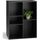COMPO Meuble de rangement 5 cases noir - L 61 cm