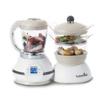 ROBOT BÉBÉ BABYMOOV Robot culinaire bébé Nutribaby Crème ROBOT BÉBÉ BABYMOOV Robot culinaire bébé Nutribaby Crème