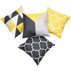 HOUSSE DE COUSSIN Collection de 4 conceptions Housses de coussin geo