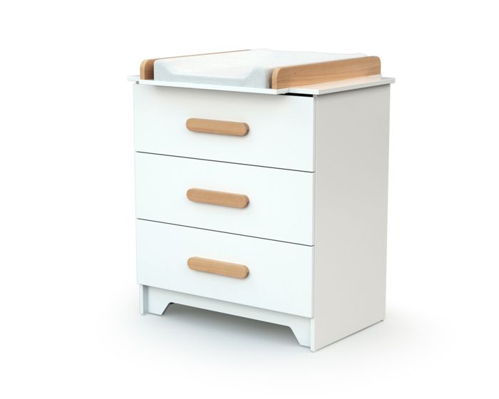 AT4 Commode Gavroche - Bois et blanc