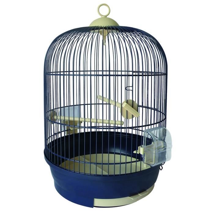 TYROL Cage ronde Lily équipée 34x52cm - Pour oiseau