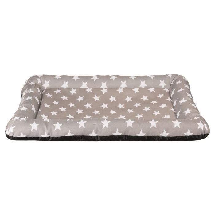 TRIXIE Matelas Stars 80 × 55 cm - Taupe - Pour chien