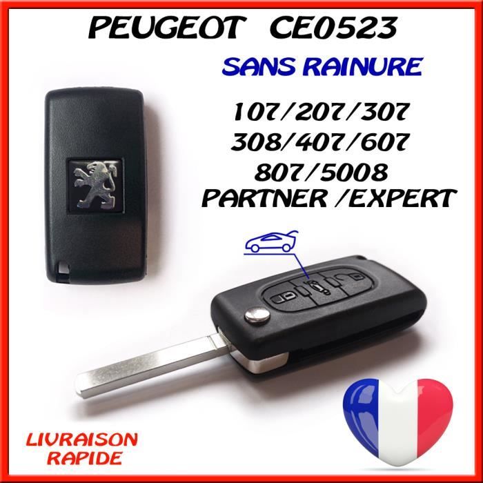 MEDZUK Coque De Protection Clé Voiture TPU Pour Dacia Sandero 3 & Stepway 3 (2020-2025) – Étui Antichoc Anti-Rayures Avec Porte-Clés (Bleu)