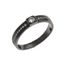 bague en argent toute noire bague en argent toute noire