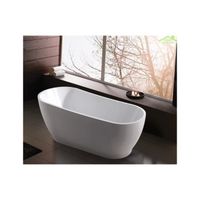 BAIGNOIRE - KIT BALNEO Baignoire acrylique îlot ATENA blanc ou noir 170x8 BAIGNOIRE - KIT BALNEO Baignoire acrylique îlot ATENA blanc ou noir 170x8