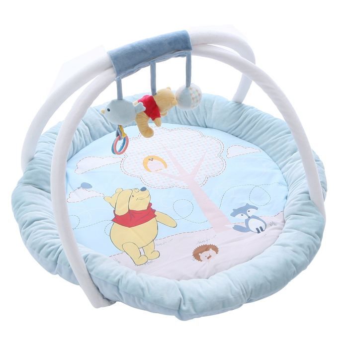 WINNIE L'OURSON Tapis d'Eveil Disney Baby Winnie Nordic Bleu Ciel