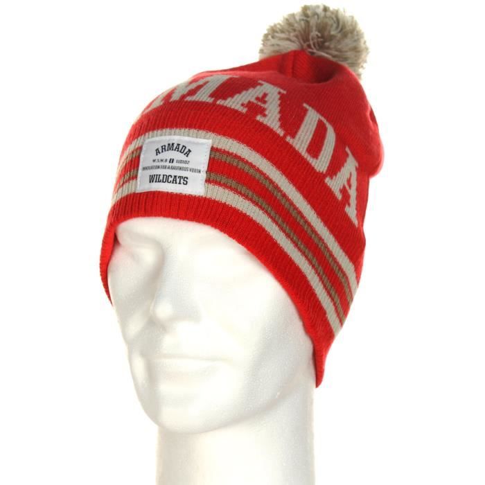 ARMADA Bonnet Spirit Poppy - Femme - Rouge