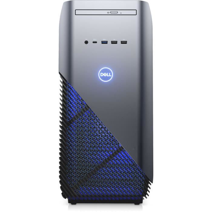 Unité Centrale Gamer - DELL Inspiron Desktop 5680 - Core i3 8100 - RAM 8 Go - 1To + 128Go SSD - NVIDIA GTX 1060 6Go Windows 10