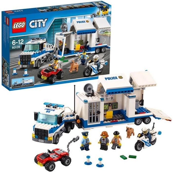 LEGO City: Le poste de commandement mobile (60139)