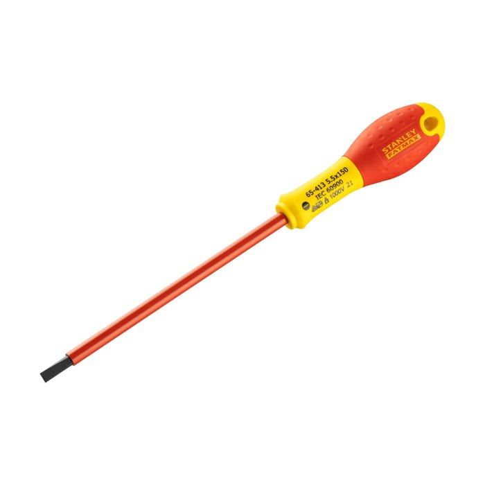 STANLEY Tournevis electricien Fatmax VDE 5,5 x 150mm