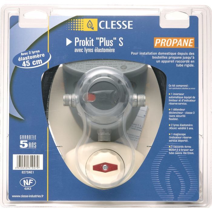 Kit Prokit plus S pour gaz Propane Achat / Vente detendeur lyre Kit