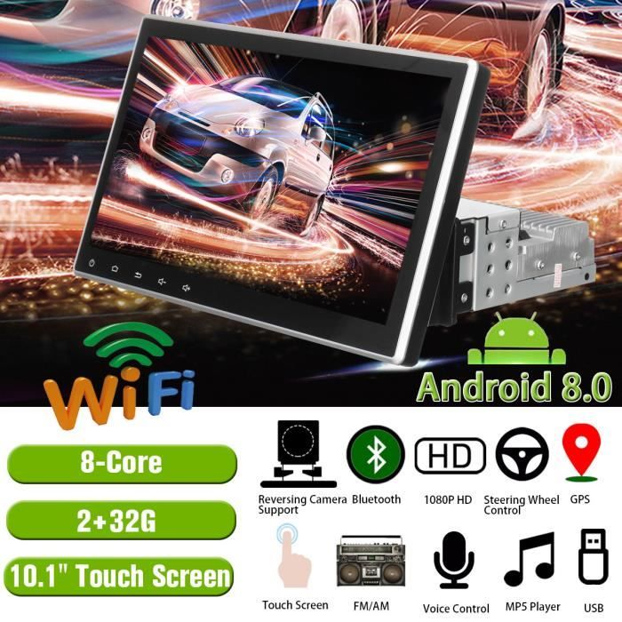  10.1 Pouce 2G+ 32G 8-Core Android 8.0 Autoradio1