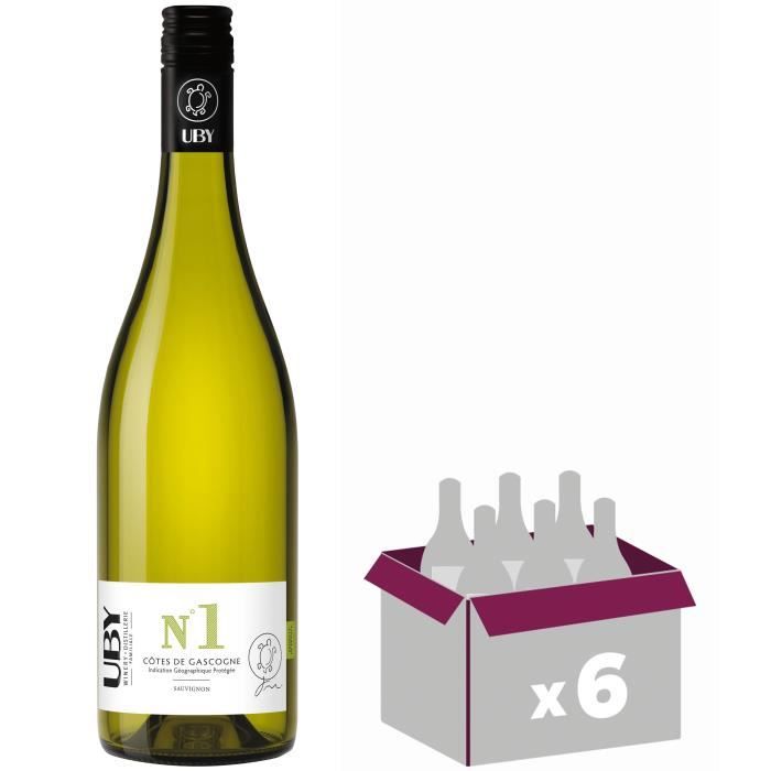 UBY N°1 Côtes de Gascogne Sauvignon Gros Manseng Vin Blanc