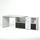 ZITO Bureau angle reversible contemporain blanc -
