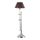 Lampe pied chrome