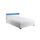 STELLAR Lit adulte contemporain - Simili blanc - S