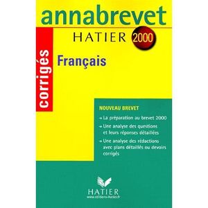 Sujets En Francais Achat Vente Pas Cher - 