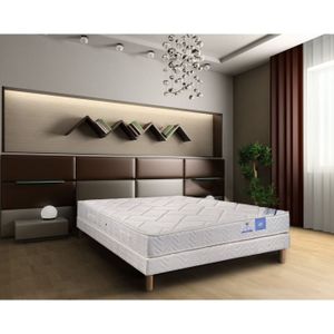 BENOIST Matelas SALAMANCA 140x190 cm - Ressorts - Equilibré - 486 ressorts ensachés - 2 personnes