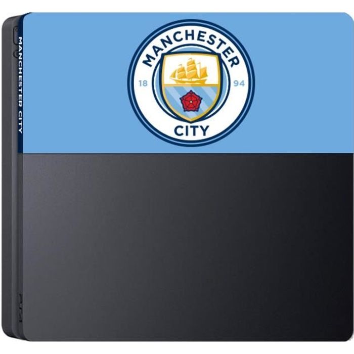 Façade de personalisation Manchester City Football Club pour PS4 Slim