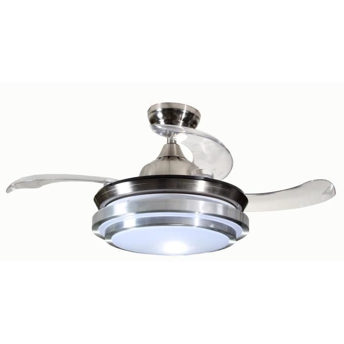 DUPI Ventilateur Galaxy Ø110 cm LED intégré avec télécommande