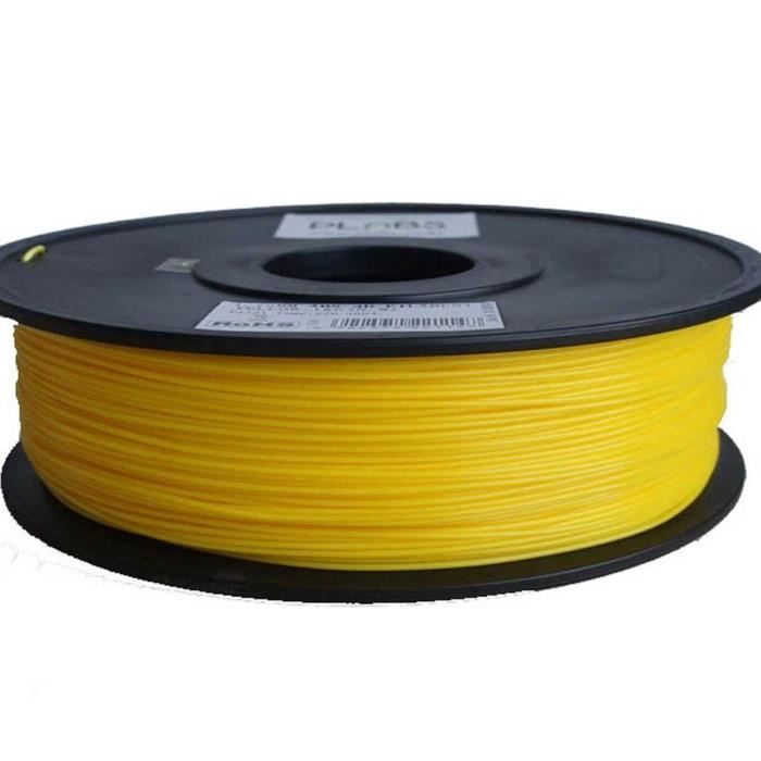 ESUN Filament pour Imprimante 3D HIPS - Jaune - 3 mm - 1kg