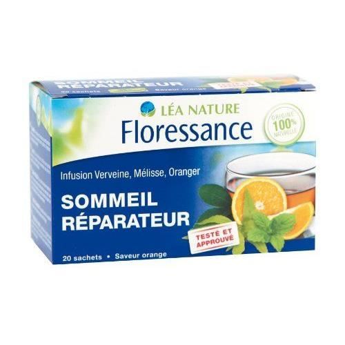 FLORESSANCE Infusion Sommeil Détente - 20 sachets - 30g
