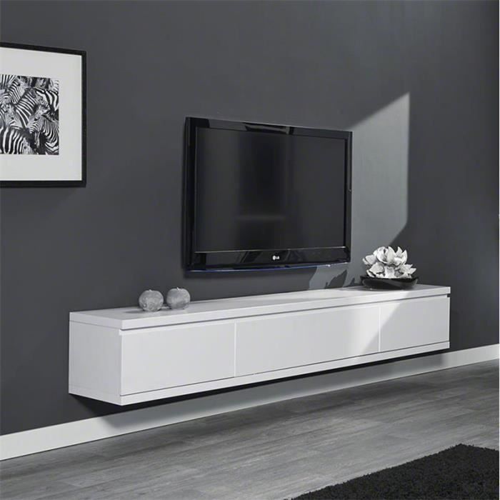 meuble tv suspendu design