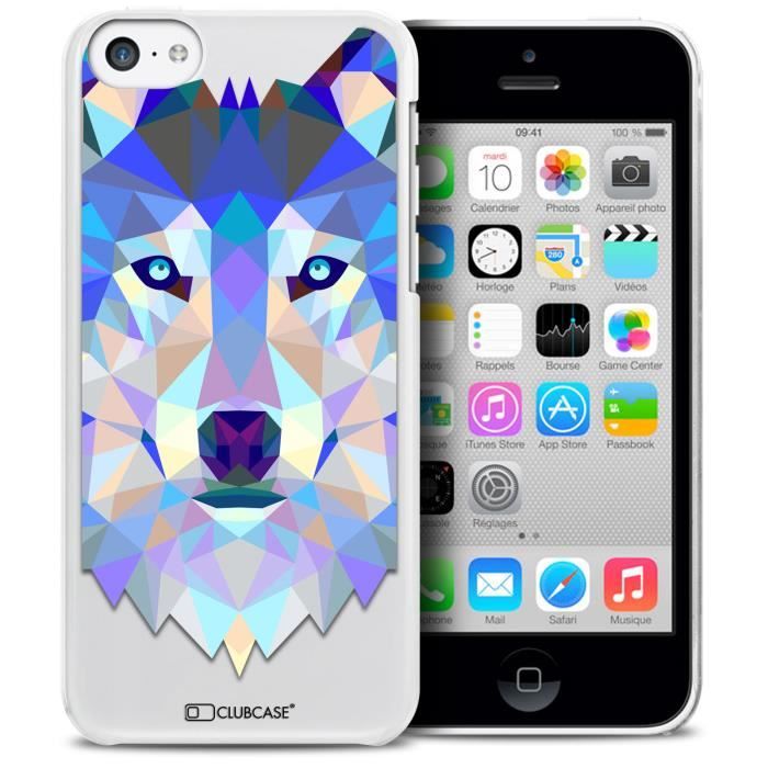 Coque iphone 5c loup - Achat / Vente Coque iphone 5c loup pas cher - Cdiscount