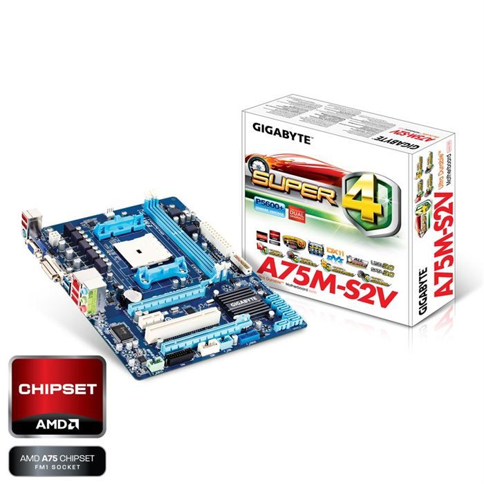 Gigabyte A75M S2V   Achat / Vente CARTE MERE Gigabyte A75M S2V