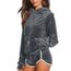Femme Velours Sweat Dedasing® Pantalon 2pcs Concassée Survêtement TKcF1lJ3