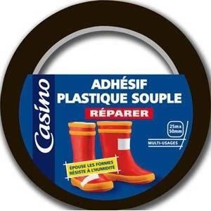 Pvc Adhesif 25Mx50Mm Noir Co
