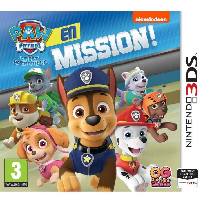 Pat'Patrouille en mission Jeu 3DS