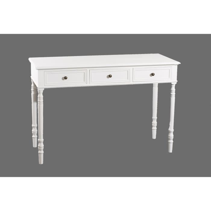 ELLA Console - Classique - 3 tiroirs bois - L x 120cm