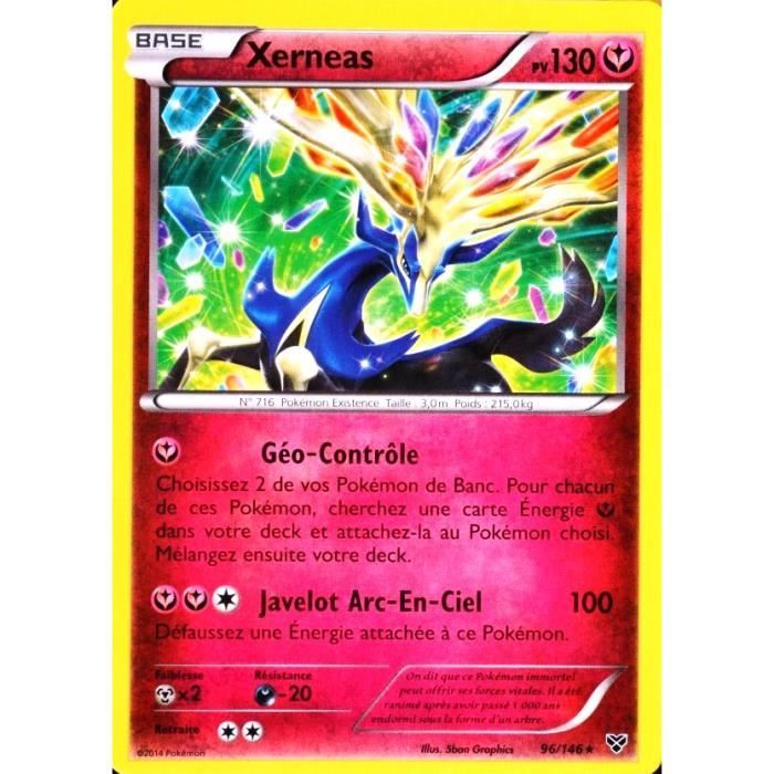 Carte pokemon xerneas - Achat / Vente jeux et jouets pas chers Carte pokemon xerneas - Achat / Vente jeux et jouets pas chers