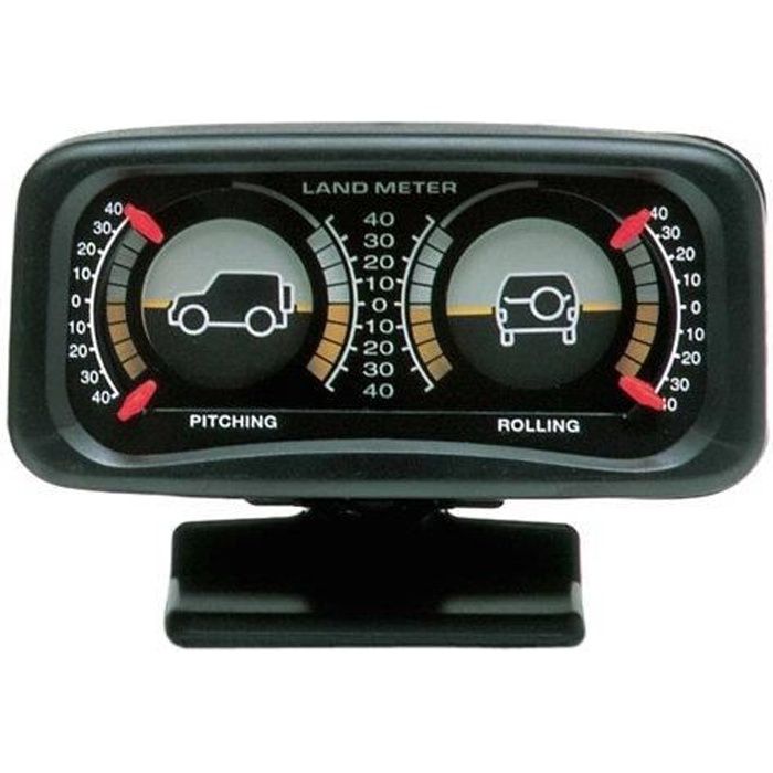 Inclinometre 4X4 lumineux branchement sur batterie Achat / Vente
