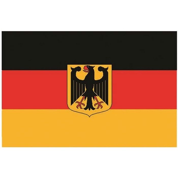 Drapeau Allemagne XXL 450 X 190 Cm – Grand Format Avec œillets Pour Mât – Polyester Résistant