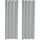 Paire double rideau occultant thermique