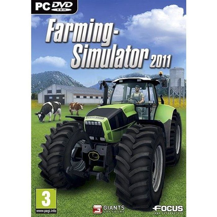 SIMULATOR 2011 / Jeu PC   Achat / Vente PC FARMING SIMULATOR 2011