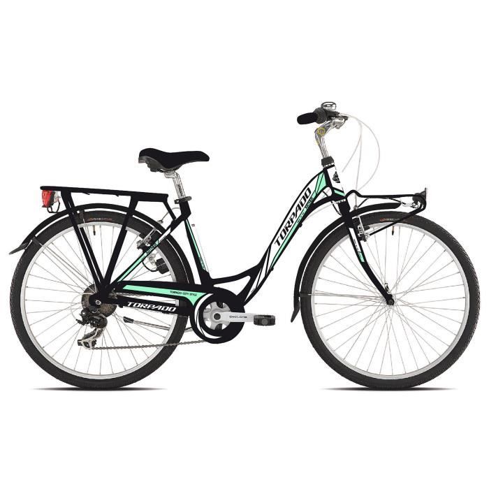 TORPADO Vélo ville Partner 28'' - cadre alu - 6 vitesses - SHIMANO