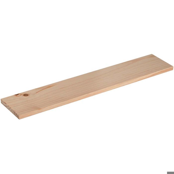 Tablette rectangle 90x17 cm