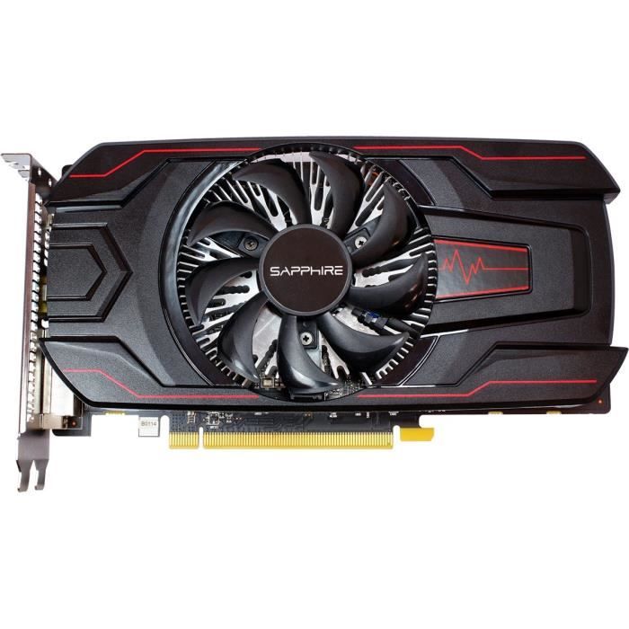 SAPPHIRE Carte Graphique PULSE RADEON RX 560 - 4Go - GDDR5 - HDMI / DVI-D / DP OC (UEFI)