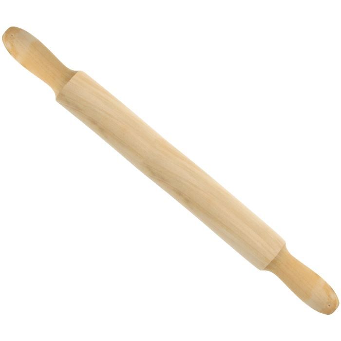 Rouleau à Pâtisserie En Bois D'Olivier Artisanal - 35cm - Unique Et Naturel