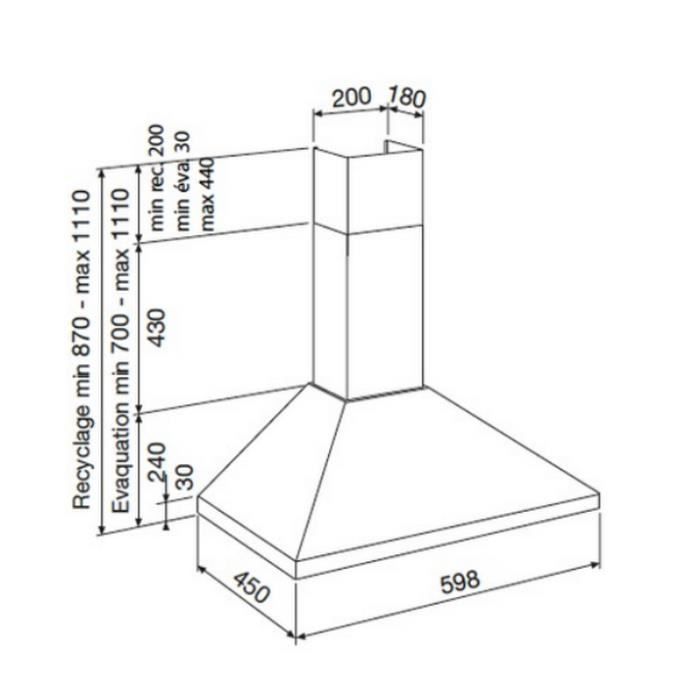 GHP640WH - HOTTE - 1