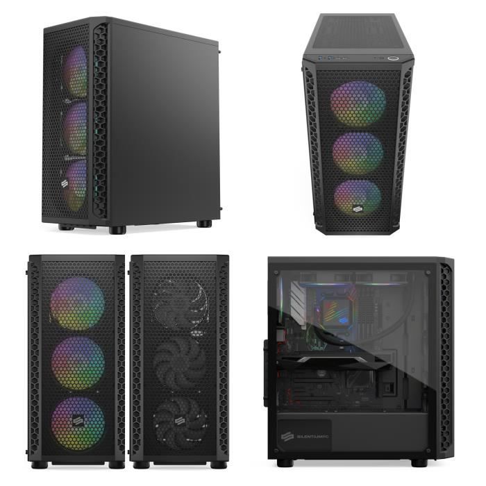 PC Gaming, AMD Ryzen 3, RX 5500 XT, 240Go SSD,1