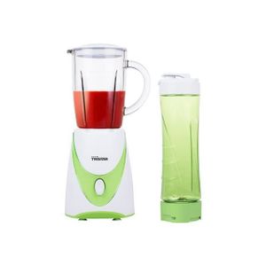 TRISTAR Blender - Bol en verre et gobelet - 250W